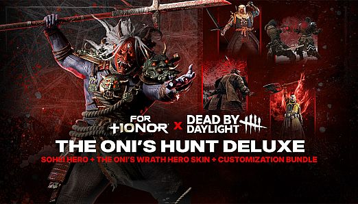 The Oni's Hunt Deluxe – Hero Skin Bundle – FOR HONOR