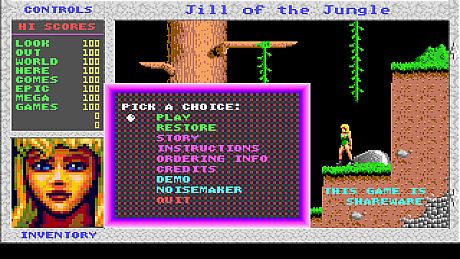 Jill of the Jungle: The Complete Trilogy Game