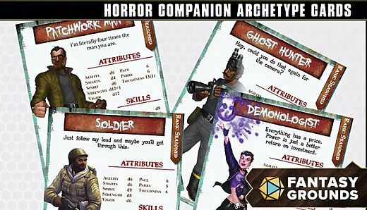 Fantasy Grounds - Horror Companion Archetype Cards