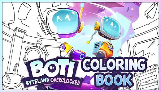 Boti: Byteland Overclocked - Coloring Book