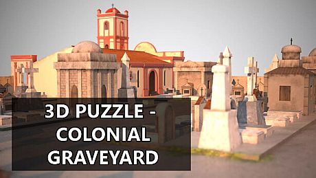 3D PUZZLE - Colonial Graveyard Game