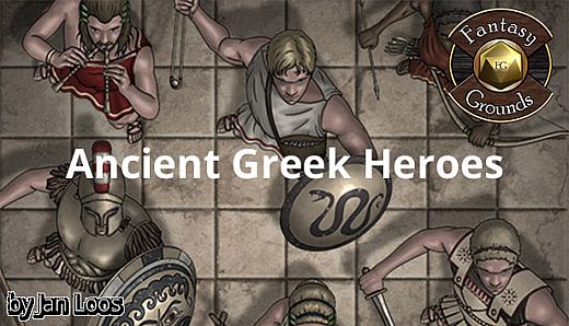 Fantasy Grounds - Jans Tokenpack 16 - Ancient Greek Heroes