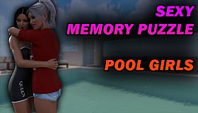 Sexy Memory Puzzle - Pool Girls