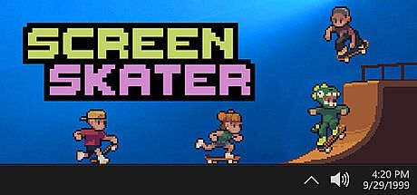 Screen Skater Game