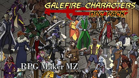 RPG Maker MZ - Galefire Characters - NPC Pack DLC