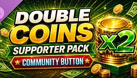 Community Button – Double Coins (Supporter Pack)
