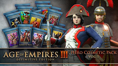 Age of Empires III: Definitive Edition – Hero Cosmetic Pack – Vol. 1 DLC
