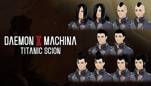 Daemon X Machina: Titanic Scion - Hairstyle Set 5