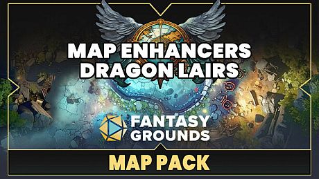 Fantasy Grounds - Map Enhancers Dragon Lairs DLC