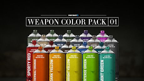 PAYDAY 2: Weapon Color Pack 1 DLC