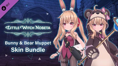 Little Witch Nobeta - Bunny & Bear Muppet Skin Bundle DLC