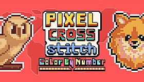 Pixel Cross Stitch Color by Number