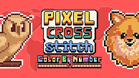 Pixel Cross Stitch Color by Number Game