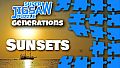 Super Jigsaw Puzzle: Generations - Sunsets Puzzles