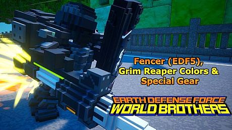 EARTH DEFENSE FORCE: WORLD BROTHERS - Fencer (EDF5), Grim Reaper Colors & Special Gear DLC