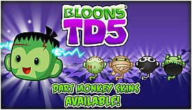 Bloons TD 5 - Halloween Dart Monkey Skin
