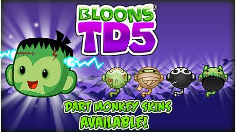 Bloons TD 5 - Halloween Dart Monkey Skin DLC