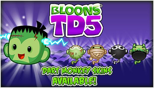 Bloons TD 5 - Halloween Dart Monkey Skin