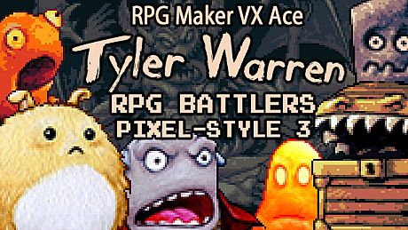 RPG Maker VX Ace - Tyler Warren RPG Battlers Pixel Style 3 DLC
