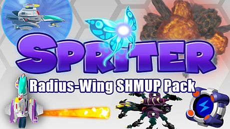 Spriter: Radius-Wing SHMUP Animated Art Pack DLC