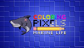 Coloring Pixels - Marine Life Pack