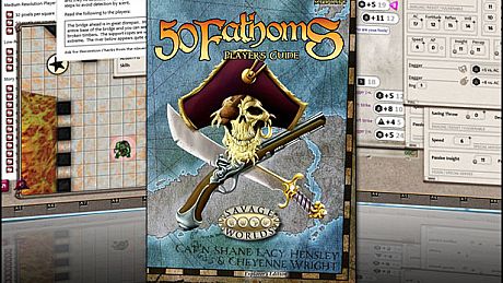 Fantasy Grounds - 50 Fathom's Player's Guide (Savage Worlds) DLC