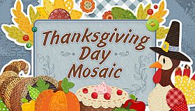 Thanksgiving Day Mosaic