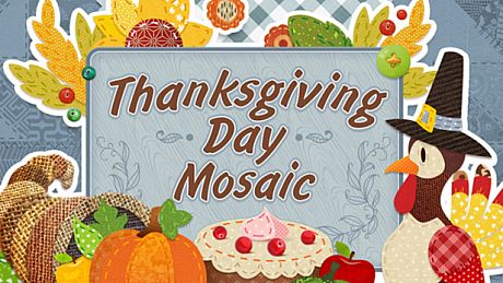 Thanksgiving Day Mosaic