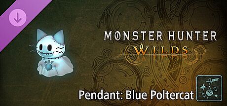 Monster Hunter Wilds - Pendant: Blue Poltercat DLC