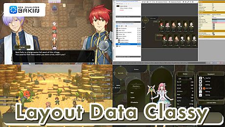 RPG Developer Bakin Layout Data Classy DLC