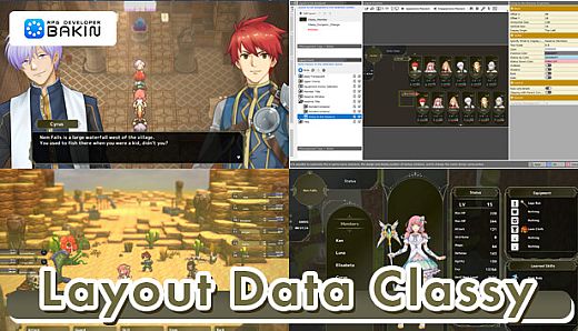 RPG Developer Bakin Layout Data Classy
