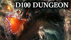 D100 Dungeon Computer Companion