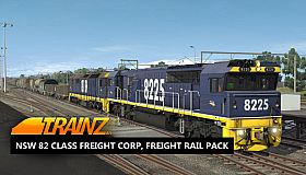 Trainz 2019 DLC - NSW 82 Class Freight Corp, Freight Rail Pack