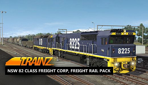 Trainz 2019 DLC - NSW 82 Class Freight Corp, Freight Rail Pack