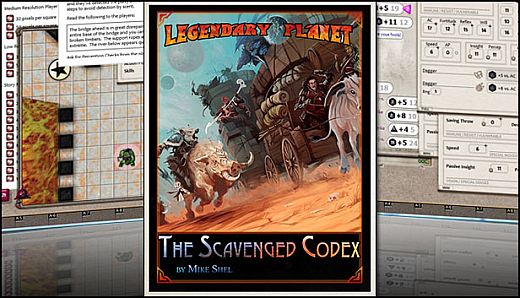 Fantasy Grounds - Legendary Planet: The Scavenged Codex (5E)