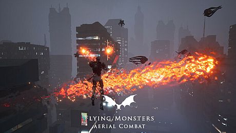 Flying Monsters: Aerial Combat Game