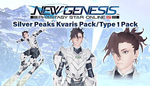 Phantasy Star Online 2 New Genesis - Silver Peaks Kvaris Pack/Type 1 Pack