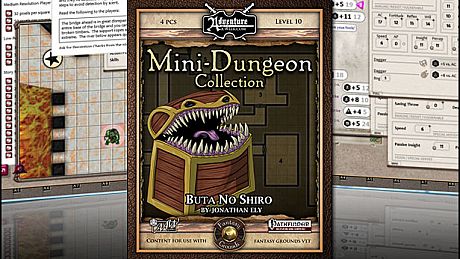 Fantasy Grounds - Mini-Dungeon #011: Buta No Shiro (PFRPG) DLC