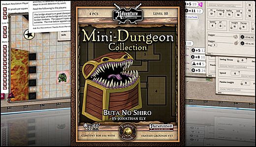 Fantasy Grounds - Mini-Dungeon #011: Buta No Shiro (PFRPG)