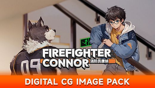 Firefighter Connor - Digital CG Image Pack