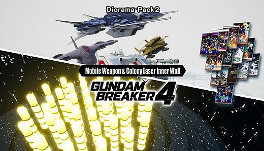 GUNDAM BREAKER 4 - Diorama Pack 2 - Mobile Weapon & Colony Laser Inner Wall