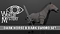 World of Mystery - Dark King Sword and Mount