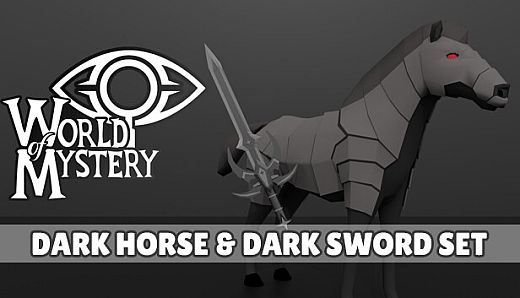 World of Mystery - Dark King Sword and Mount