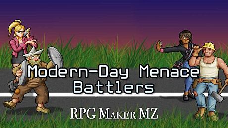 RPG Maker MZ - Modern Day Menace Battlers DLC