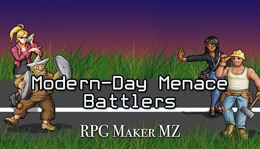 RPG Maker MZ - Modern Day Menace Battlers