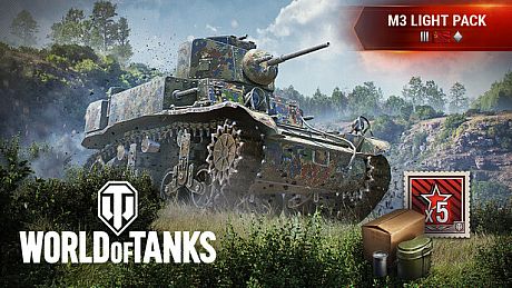 World of Tanks — M3 Light Pack (III Soviet Light Tank) DLC