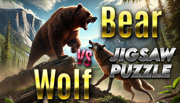 Buy Bear vs. Wolf Jigsaw Puzzle