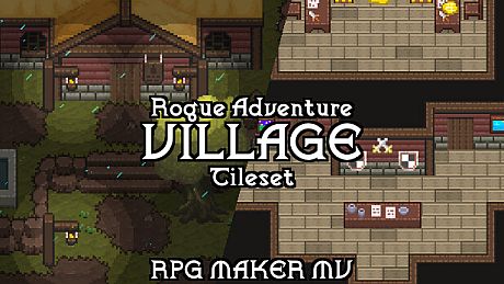 RPG Maker MV - Rogue Adventure - Village Tileset DLC