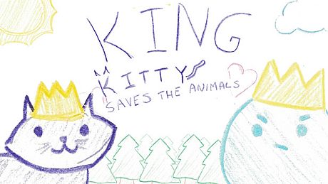 King Kitty Saves The Animals Game