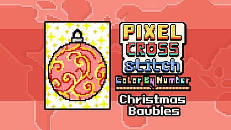 Pixel Cross Stitch - Christmas Baubles Pack DLC